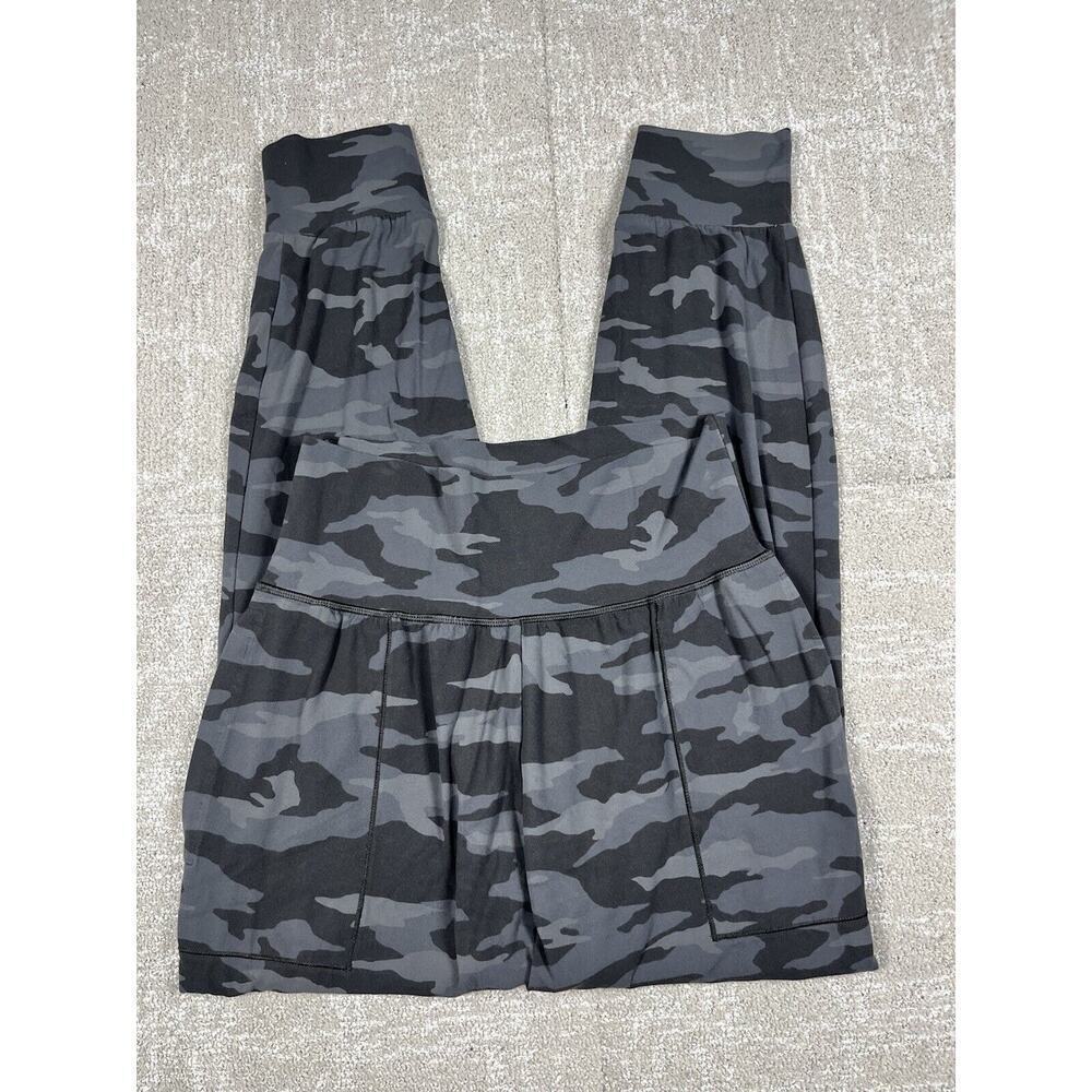 Athleta Salutation Camo Womens Pull On Casual Cozy Work Out Jogger Sz Small